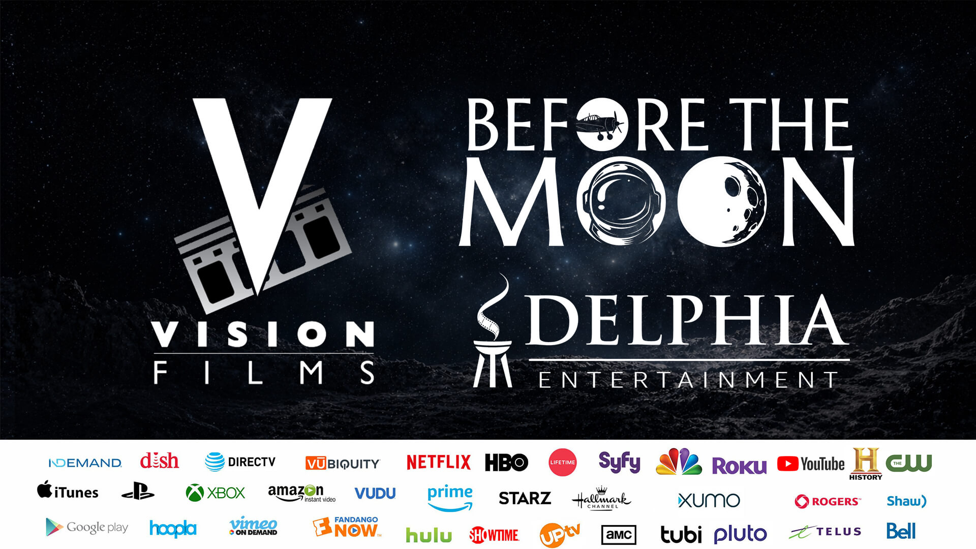 Before The Moon distribution announcement with Vision Films and Delphia Entertainment